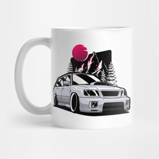 Silver Forester STI Mug